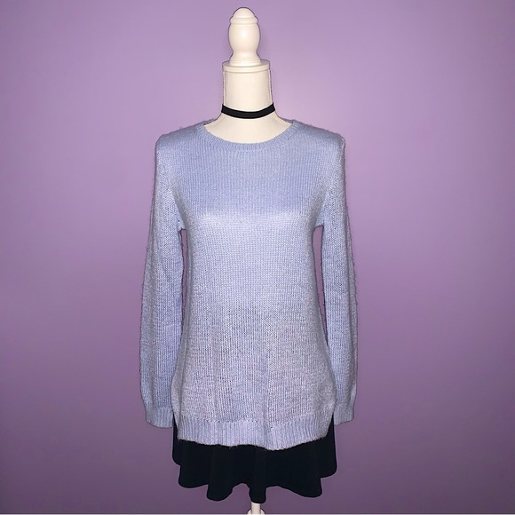 H&M Sky Blue Crewneck Sweater - Picture 1 of 13
